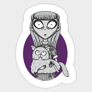 WeirdGirl Sticker